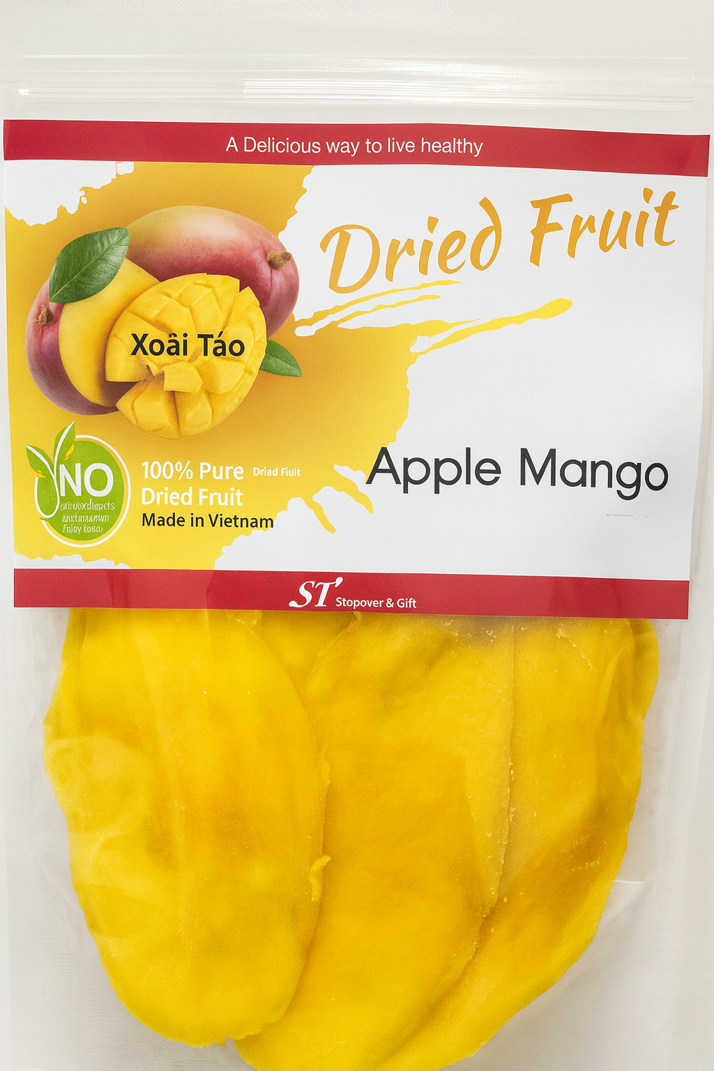 달랏애플망고 Apple Mango 100% Dried