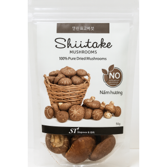 표고버섯 Mushrooms 100% Dried