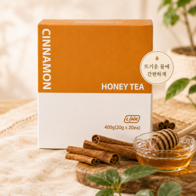[LiNK] 베트남 시나몬 계피+목청꿀 허니티(꿀차) x 20개